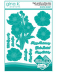 Gina K. Designs - Clear Stamps & Dies - Blissful Bouquet-ScrapbookPal