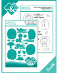 Gina K. Designs - Clear Stamps & Dies - Hedgehogs in Happiness-ScrapbookPal