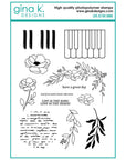 Gina K. Designs - Clear Stamps & Dies - Life Is The Song-ScrapbookPal
