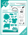 Gina K. Designs - Clear Stamps & Dies - Summer Garden-ScrapbookPal