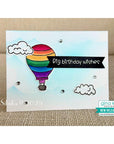 Gina K. Designs - Clear Stamps & Dies - Up, Up and Away-ScrapbookPal