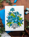 Gina K. Designs - Clear Stamps - Forget-Me-Nots-ScrapbookPal