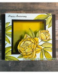 Gina K. Designs - Clear Stamps - Peaceful Peonies-ScrapbookPal