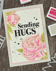 Gina K. Designs - Clear Stamps - Peaceful Peonies-ScrapbookPal