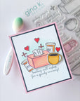 Gina K. Designs - Clear Stamps - Speedy Recovery-ScrapbookPal