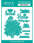 Gina K. Designs - Dies - Forget-Me-Nots-ScrapbookPal