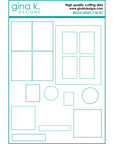 Gina K. Designs - Dies - Master Layouts 11-ScrapbookPal