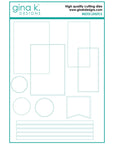 Gina K. Designs - Dies - Master Layouts 8-ScrapbookPal