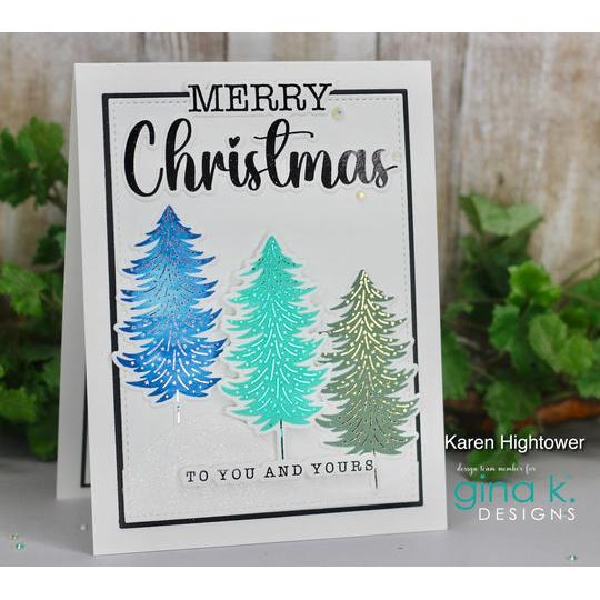 Gina K. Designs - Clear Stamps - O Christmas Tree-ScrapbookPal