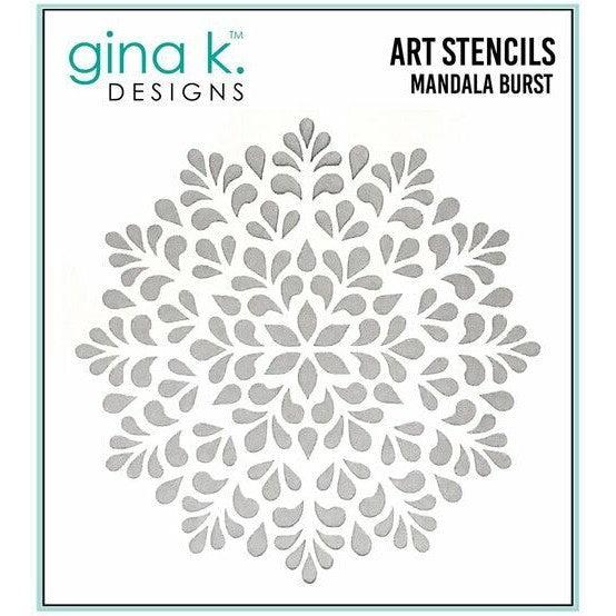 Gina K. Designs - Stencils - Mandala Burst-ScrapbookPal