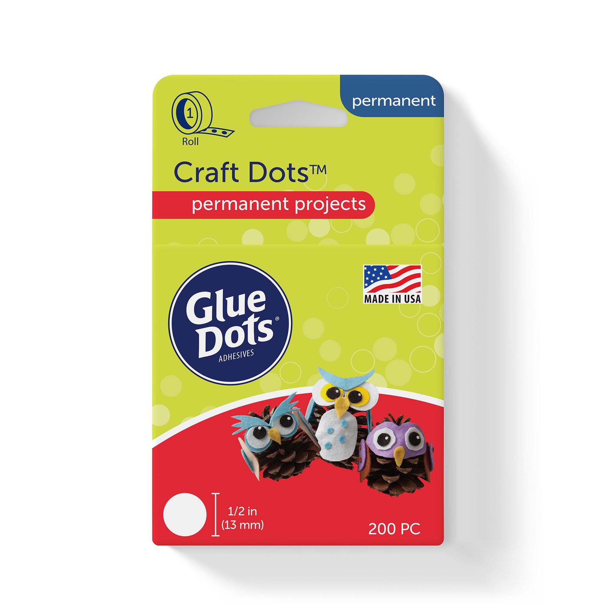 Glue Dots - Craft Glue Dots - Roll-ScrapbookPal