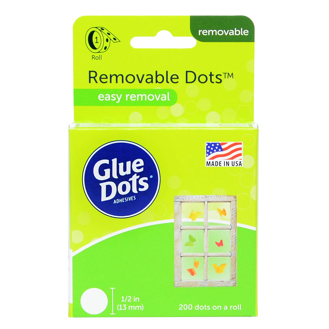 Glue Dots - Removable Glue Dots - Roll-ScrapbookPal