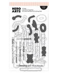 Hero Arts - Beary Sweet Collection - Stamp & Cut - Let's Stick Together-ScrapbookPal