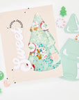 Hero Arts - Beary Sweet Holiday Collection - Dies - Christmas Tree Candy Jar-ScrapbookPal