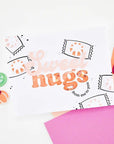 Hero Arts - Beary Sweet Holiday Collection - Stamp & Cut - Candy Wrappers-ScrapbookPal