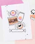 Hero Arts - Beary Sweet Holiday Collection - Stamp & Cut - Candy Wrappers-ScrapbookPal