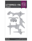 Hero Arts - Best Gift Ever Collection - Letterpress + Foil Plate - Wrap it Up-ScrapbookPal