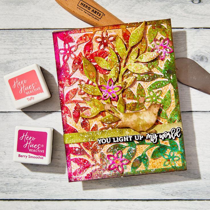 Hero Arts - Blossoms & Birdsong Collection - Fancy Dies - Branches & Blossoms-ScrapbookPal