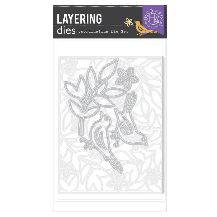 Hero Arts - Blossoms & Birdsong Collection - Fancy Dies - Branches & Blossoms-ScrapbookPal