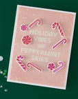 Hero Arts - Candy Cane Season Collection - Stamp & Cut - A Little Merri-Mint-ScrapbookPal