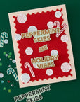 Hero Arts - Candy Cane Season Collection - Stamp & Cut - A Little Merri-Mint-ScrapbookPal