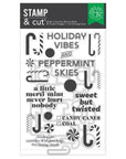 Hero Arts - Candy Cane Season Collection - Stamp & Cut - A Little Merri-Mint-ScrapbookPal