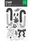 Hero Arts - Candy Cane Season Collection - Stamp & Cut - Candy Cane Swag-ScrapbookPal