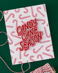 Hero Arts - Candy Cane Season Collection - Stencils - Candy Cane Toss Up-ScrapbookPal