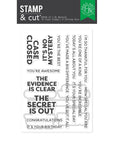 Hero Arts - Case Closed Collection - Clear Stamps & Dies - It's No Mystery-ScrapbookPal