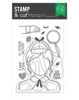 Hero Arts - Case Closed Collection - Clear Stamps & Dies - Miss Detective-ScrapbookPal