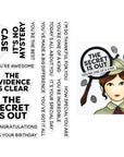 Hero Arts - Case Closed Collection - Clear Stamps - It’s No Mystery-ScrapbookPal
