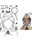 Hero Arts - Case Closed Collection - Clear Stamps - Miss Detective-ScrapbookPal