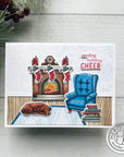 Hero Arts - Clear Stamps - Cozy Study-ScrapbookPal
