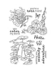 Hero Arts - Clear Stamps - Jungle Serenity-ScrapbookPal
