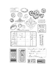 Hero Arts - Clear Stamps - Vintage Postmarks and Tickets