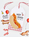 Hero Arts - Coney Club Collection - Clear Stamps - Hot Dog-ScrapbookPal
