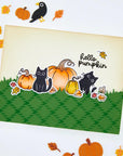 Hero Arts - Cozy Season Collection - Clear Stamps - Hide and Peek-ScrapbookPal