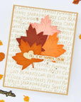 Hero Arts - Cozy Season Collection - Dies - Lovely Little Leaves-ScrapbookPal