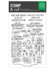 Hero Arts - Crackin' Christmas Collection - Stamp & Cut - A Little Nuts-ScrapbookPal