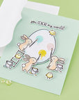 Hero Arts - Eggstra Special Collection - Clear Stamps - Color My World-ScrapbookPal
