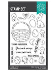 Hero Arts - Eggstra Special Collection - Clear Stamps - Spring Tweetings-ScrapbookPal