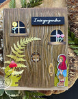 Hero Arts - Fancy Dies - Mushroom & Ferns-ScrapbookPal