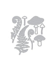 Hero Arts - Fancy Dies - Mushroom & Ferns-ScrapbookPal