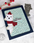Hero Arts - Fancy Dies - Peeking Winter Bear-ScrapbookPal