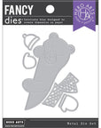 Hero Arts - Fancy Dies - Peeking Winter Bear-ScrapbookPal