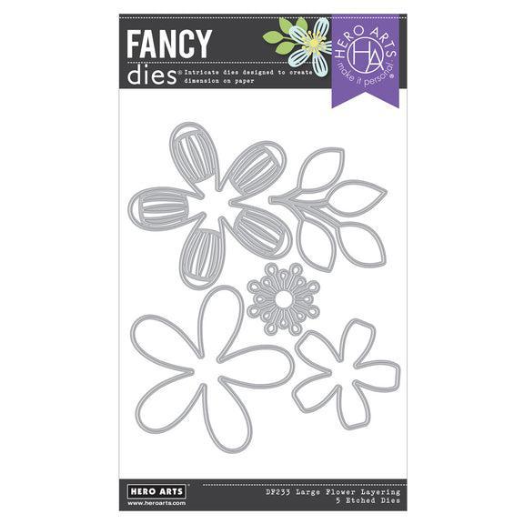 Hero Arts - Fustella A Forma Di Grande Fiore A Strati - Dalla Collezione Friendship Blooms - Ideale Per Card Making E Scrapbooking