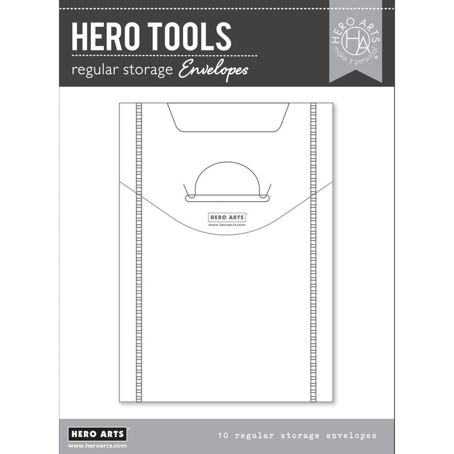 Hero Arts - Hero Tools - Regular Storage Envelopes 5x7-ScrapbookPal