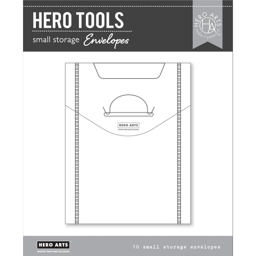 Hero Arts - Hero Tools - Small Storage Envelopes 4x5-ScrapbookPal