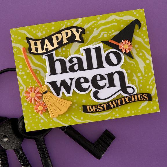 Hero Arts - Hocus Pocus Collection - Dies - Happy Halloween-ScrapbookPal