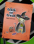 Hero Arts - Hocus Pocus Collection - Stamp & Cut - Tricks and Treats-ScrapbookPal